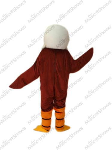 Brown Eagle Mascot Costume