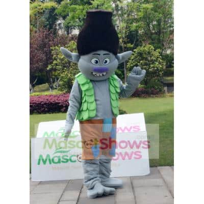 Adult Trolls Gnome Costume Mascot Princess Fancy Dress