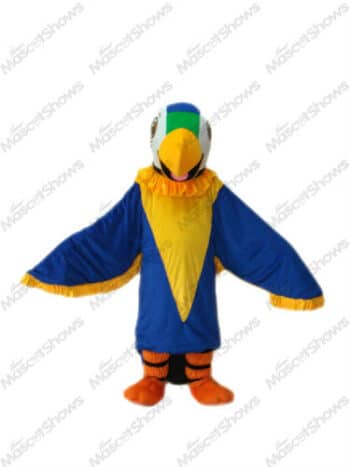 Blue Parrot Costume Blue Parrot Mascot Adult Costume