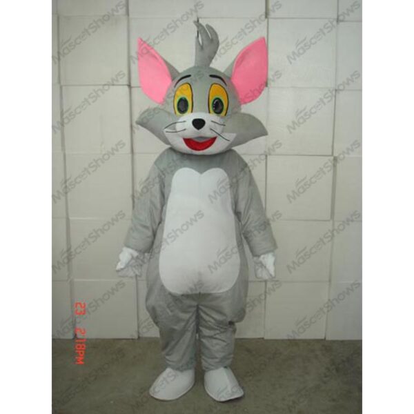 Happy Tom Cat Adult Mascot Costume