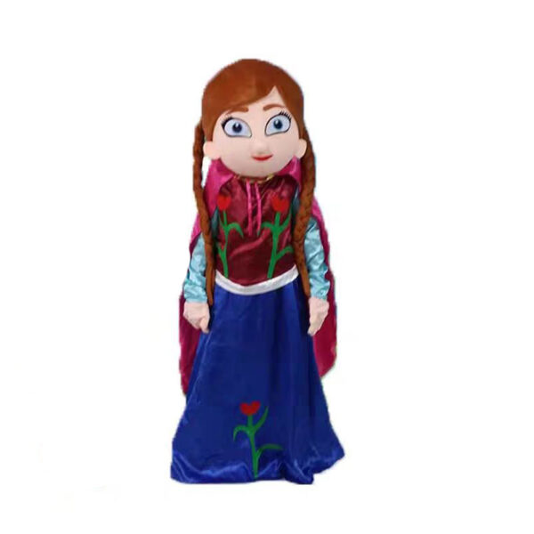 Frozen Anna mascot costume