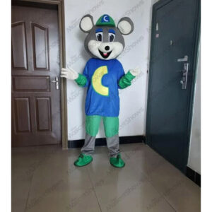 Chuck E Cheese Mascot Costume 1 上传