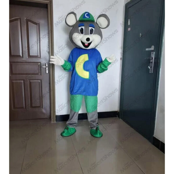Chuck E Cheese Mascot Costume 1 上传