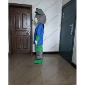 Chuck E Cheese Mascot Costume 2 上传
