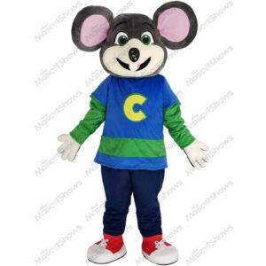 Chuck E Cheese Mascot Costume老鼠1