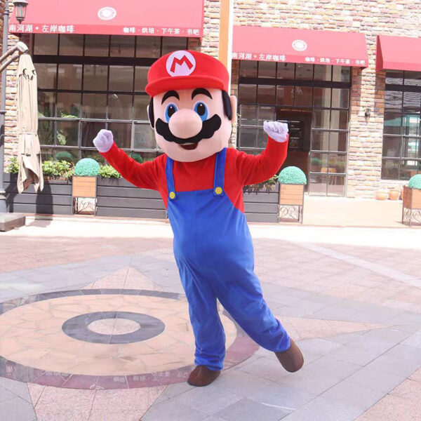 Mario Adult Mascot Costume