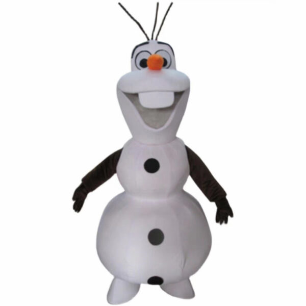 Frozen Snowman Olaf Mascot Costume