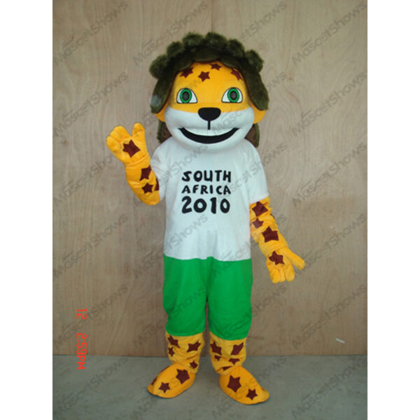 ZAKUMI World Cup Cheetah Mascot Costume Adult Plush Cartoon Professional Holiday Birthday Party Halloween Christmas cosplay