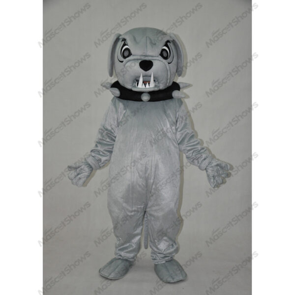 adult bulldog mascot costume