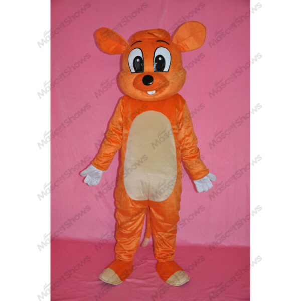 Yellow Mouse Adult Mascot Costume Cosplay Halloween Party Fancy Dress Suits Adult Unisex