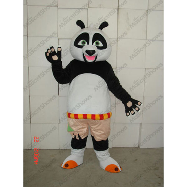 Kung Fu Panda Mascot Costume Cosplay Party Fancy Dress Suits Adult Unisex