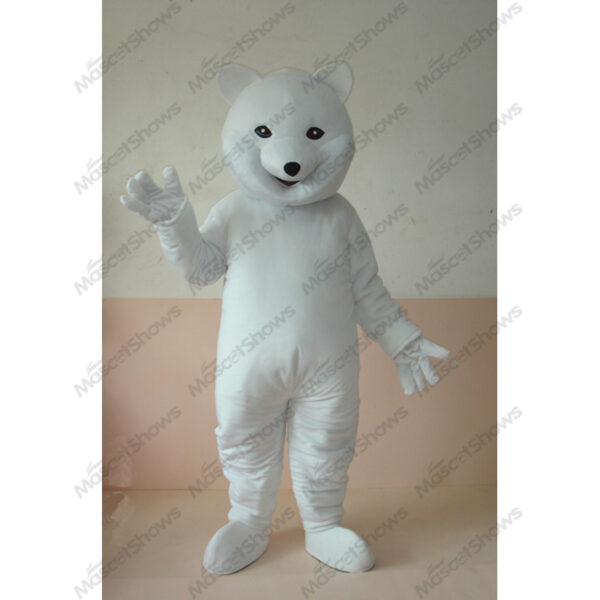 Polar bear mascot costume