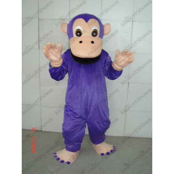 Purple Gorilla Mascot Costume Adult Mascot Funny Costumes