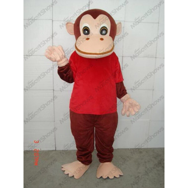 Brown Gorilla Mascot Costume Adult Plush Mascot Funny Costumes