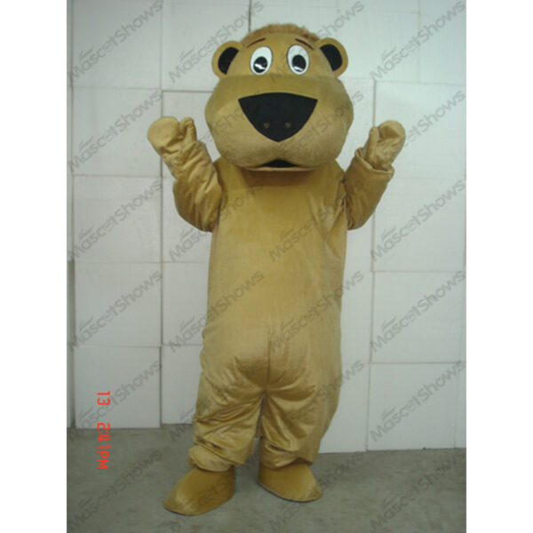 Big Nose Lion Mascot Costume Adult Plush Cartoon Professional Holiday Birthday Party Halloween Christmas cosplay - Free Shipping