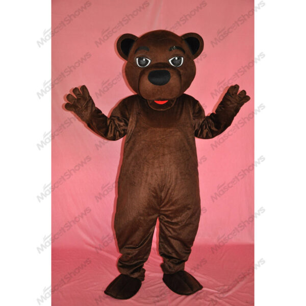 Brown Bear mascot costume Adult