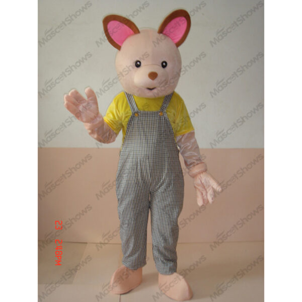 Love labor bear mascot costume
