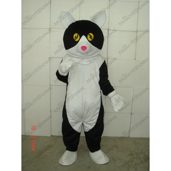 Black Cat Mascot Costume Cosplay Halloween Party Fancy Dress Suits Adult Unisex