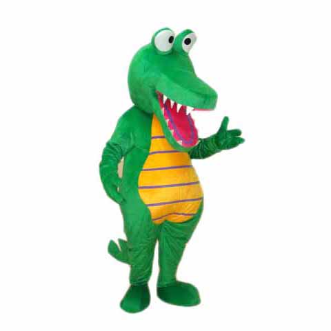 Crocodiles mascot costume Professional Quality