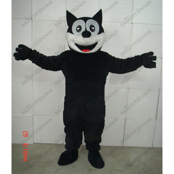 Happy Cat Mascot Costume Adult