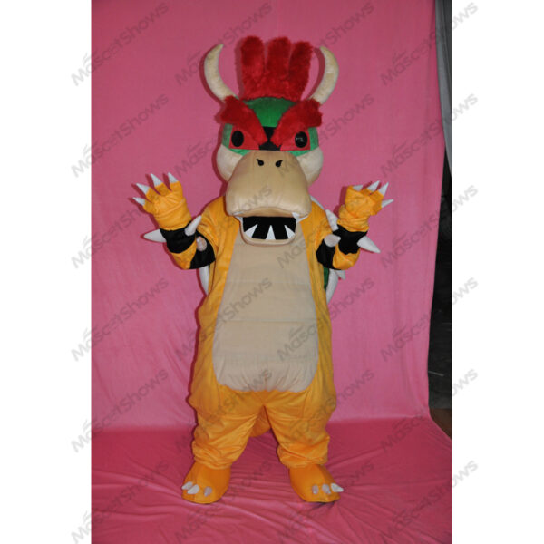 Bowser Koopa Mascot Costume Adult Plush Cartoon Professional Holiday Birthday Party Halloween Christmas cosplay - Free Shipping