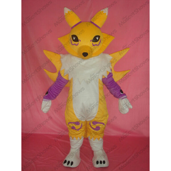 Digimon Renamon Mascot Costume Adult Professional Holiday Birthday Party Halloween Christmas cosplay - Free Shipping