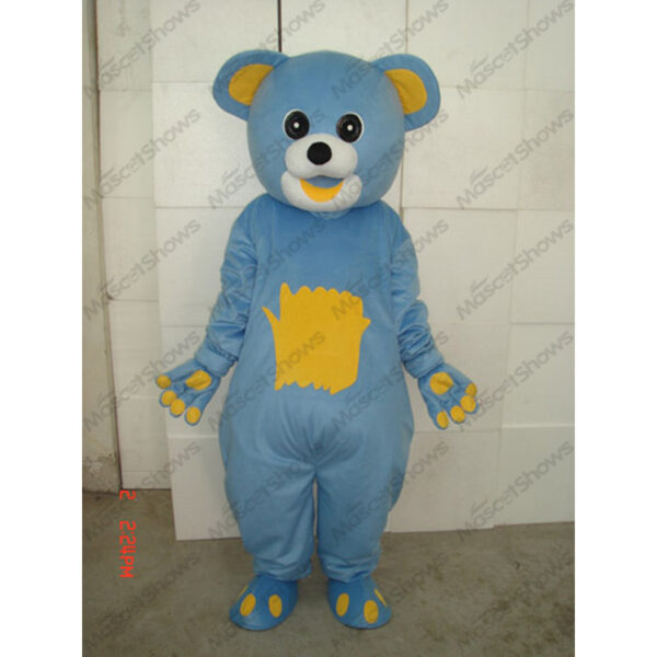 Blue Bear Mascot Costume Cosplay Party Fancy Dress Suits Adult Unisex