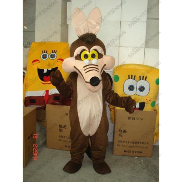 Super Wile E Coyote Mascot Costume Adult