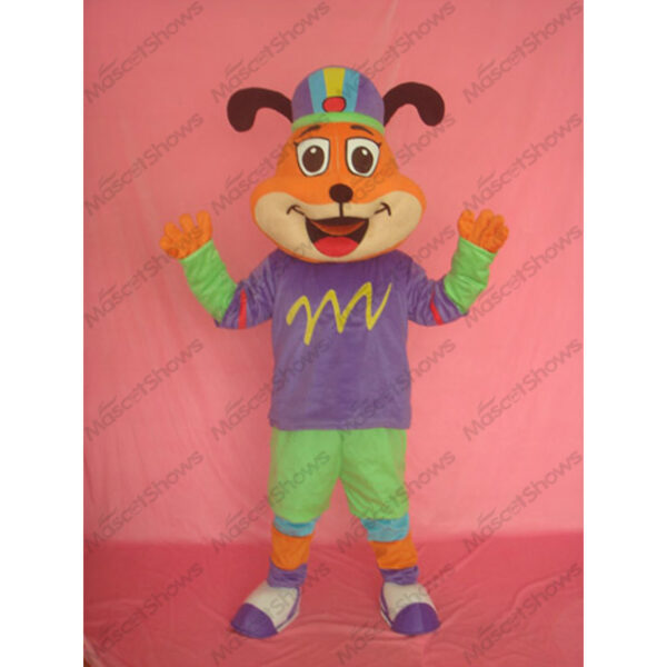 Dog Mascot Costume Cosplay Halloween Party Fancy Dress Suits Adult Unisex