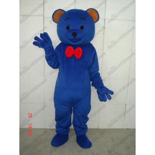 Blue Teddy Bear Mascot Costume Cosplay Party Fancy Dress Suits Adult Unisex