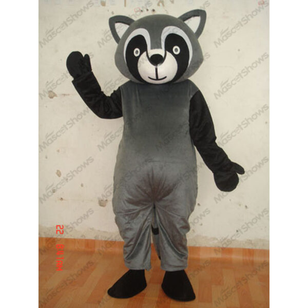 Naughty raccoon mascot costume