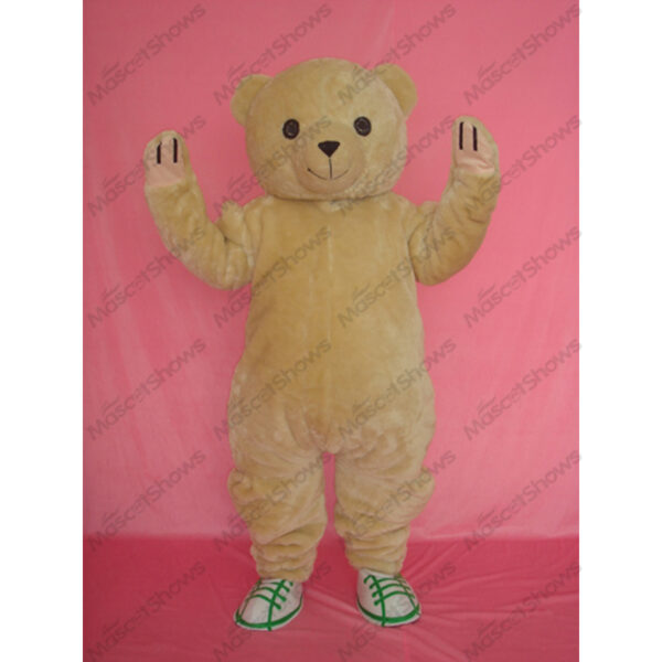 Popular deluxe teddy bear mascot costume