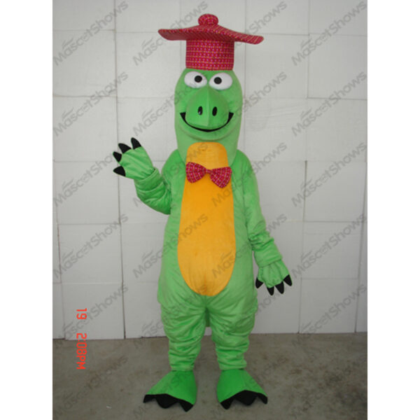 Gentleman Dragon Mascot Costume Adult Dinosaur Cartoon Professional Holiday Birthday Party Halloween Christmas cosplay - Free Shipping