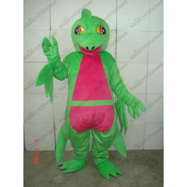 Green Winged Dragon Mascot Costume Adult Plush Cartoon Professional Holiday Birthday Party Halloween Christmas cosplay - Free Shipping
