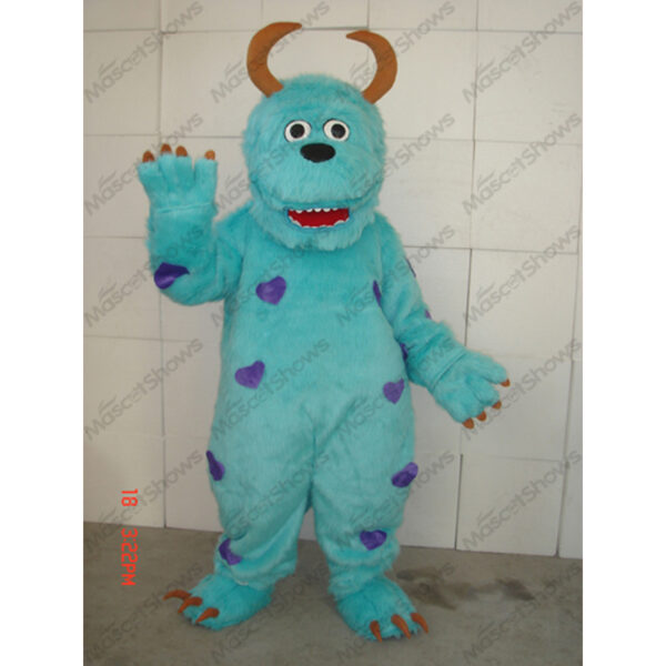 Monster Sully James P Sullivan Mascot Costume Adult Mascot Funny Costume