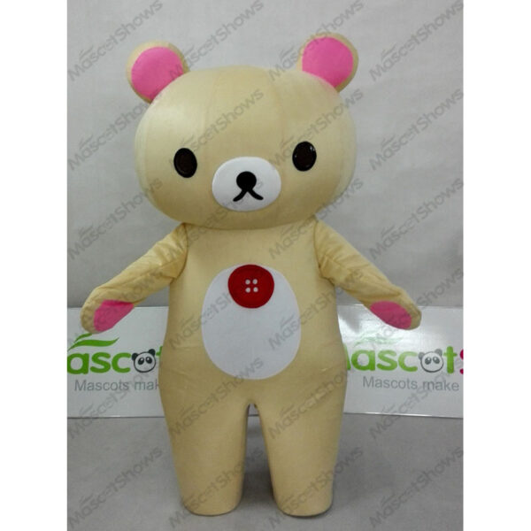 Rilakkuma Bear Mascot Costume Cosplay Party Fancy Dress Suits Adult Unisex