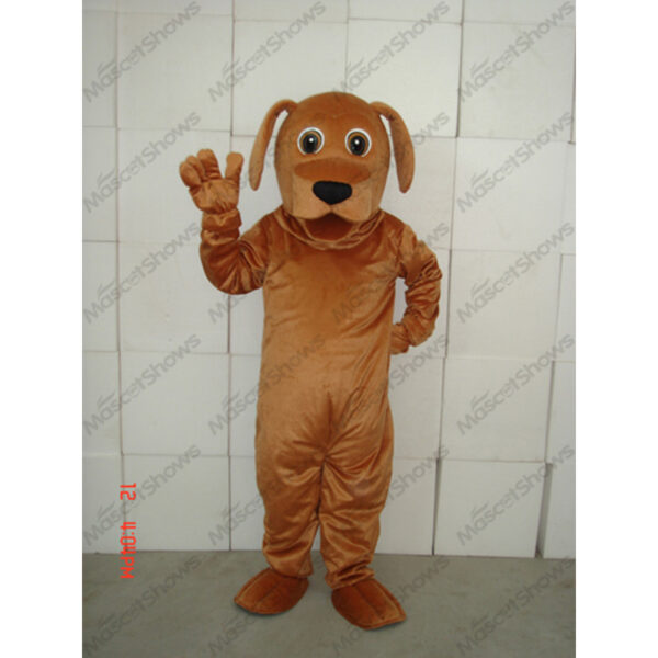 Golden Dog Mascot Costume Cosplay Halloween Party Fancy Dress Suits Adult Unisex