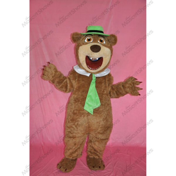 Long hair Yorkie Bear Mascot Costume Cosplay Party Fancy Dress Suits Adult Unisex