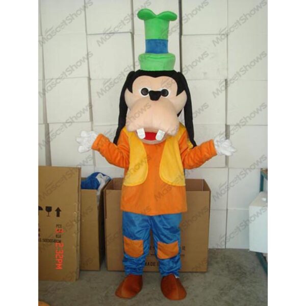 Goofy Dog Mascot Costume Cosplay Halloween Party Fancy Dress Suits Adult Unisex